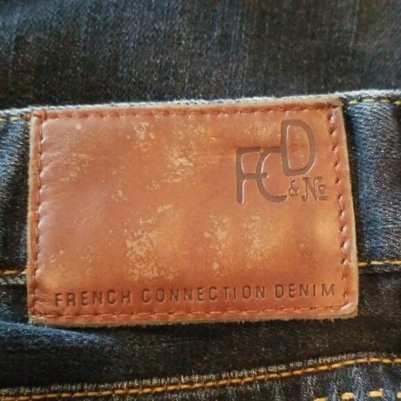 EUC French Connection Denim Boot Flare - Picture 5 of 9